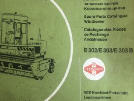 Fortschritt E302, E303, E303b atsarg. dalys