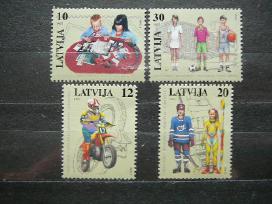 Latvija 1997 Vaikų laisvalaikis Mnh llt459s