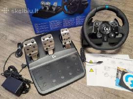 Su Garantija Logitech G923 vairas Sony Ps4 Ps5 Pc