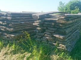 Azuolas-klevas lentos ir malkos, vaismedžių malkos