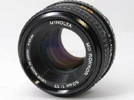 Minolta Md objektyvai