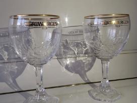6 vnt Belgiškos, 0,5 ltr. Grimbergen taurės