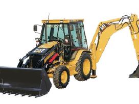 Cat428d traktoriaus / račioko paslaugos nuoma