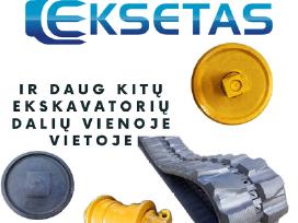 Statybinės technikos važiuoklės dalys