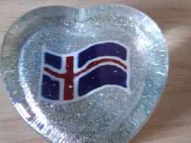 Stiklinis suvenyras Iceland