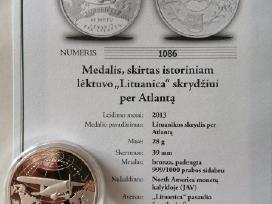 Medalis, skirtas istoriniam lėktuvo „lithuanica“