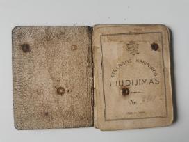 Lk atsargos liudijimas