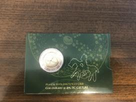2 Eur proginė moneta Baltų kultūrai kortelėje (Bu)