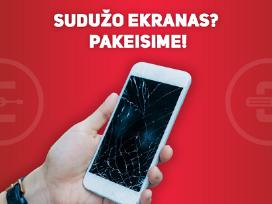 iPhone ekranų, baterijų keitimas