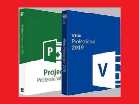 Microsoft Office: Visio, Project - instaliavimas