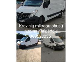 Krovininių mikro busų nuoma, B kat.nuo30e