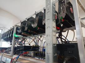Superku mining rigus arba vaizdo plokštes atskirai