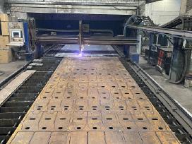 Cnc plazma lakštu pjovimas plazminis pjovimas