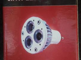 LED lemputes Gu10 Terralux 3x1w-220v