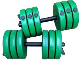 Reguliuojamo svorio hantelių rinkinys 30kg (30mm)