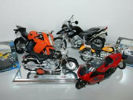 Motociklų modeliai modeliukai 1:18 bmw KTM honda