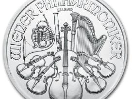 Sidabrinė moneta Philharmoniker, Austrija 2021