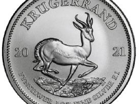 1 oz sidabrine moneta Krugerrand 2021 Par