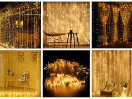 LED girlianda - užuolaida / 3x 3m / 300 LED