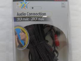 Naujas Hq 2rca - 2rca 10 m ilgio laidas