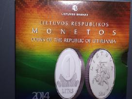 2014 m. numizmatinis litų rinkinys