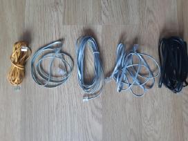 Pigiai nauji telefono laidai, dėžutės, jungtukai