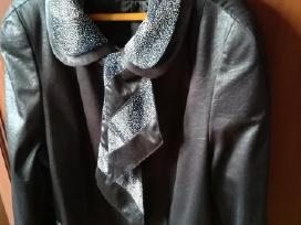 Elegantiškas demisezoninis paltas Plus size