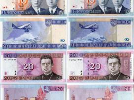 2001 ir 2007 metų 10 ir 20 litų