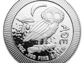 Niuje Niue 2021 Atenu pelėda Ag999