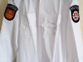 Policijos išeiginiai marškiniai ilgomis rankovėm