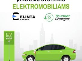Įkrovimo Stotelės Elektromobiliams