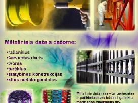 Miltelinis Dažymas, Smėliavimas-šratavimas