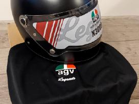 Naujas, retro stiliaus šalmas, Agv X3000