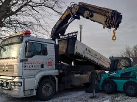 Savivarčio su fiskaru Bobcat nuoma