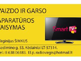 LED LCD pdp televizoriai dalimis su defektu.taisau
