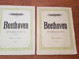 Bethovenas. Simfonijos 1-5 ir 6-9. Klavyrai.