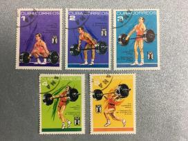 Pašto ženklai 1973m. sunkioji atletika