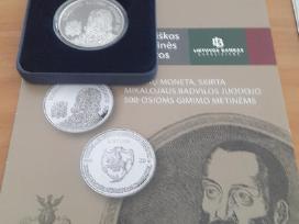 2015 m Lb moneta Radvila Juodasis+ lankstinukas