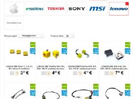 Lenovo nešiojamų kompiuterių, lizdai kištukai