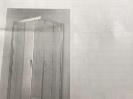 Nauja duso kabina be pado Ravak