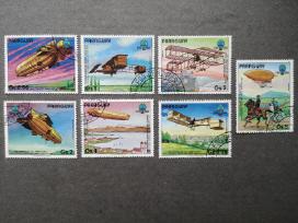 Aviacija, dirižabliai. Paraguay. Serija iš 7 p.ž.