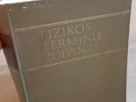 Parduodu Fizikos terminų žodynas
