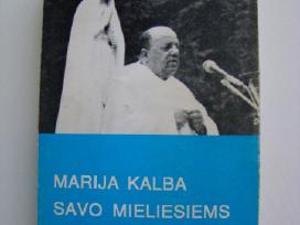 Marija kalba savo mieliesiems kunigams