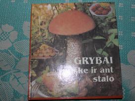 Grybai miške ir ant stalo
