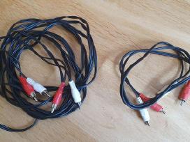 Audio laidai 2xrca-2xrca
