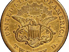 Perku auksinius JAV Usa Amerikos dolerius
