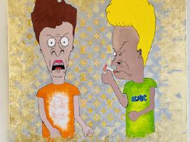 Paveikslas Beavis & Butthead akrilas ant drobės