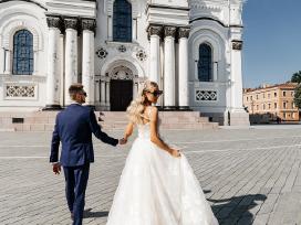 Vestuvinė suknelė S dydis