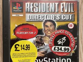 Resident evil director's cut Ps1, Ps2, PS3