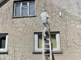 Tarpsienio Šiltinimas Valome oro tarpus perdangas.